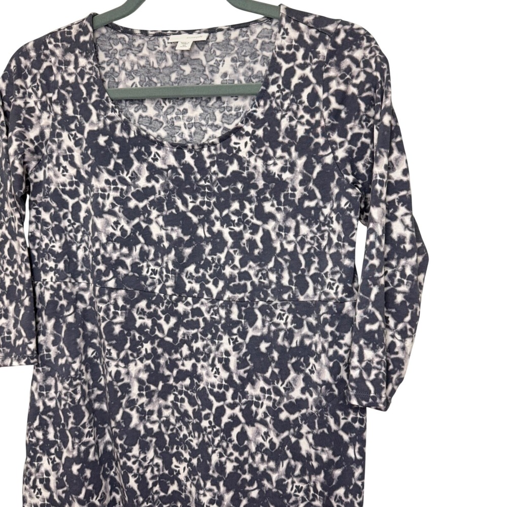 Pure Jill Women's Baby Doll Dress XS Petite Knit Watercolor Tye Dye Print - Picture 2 of 6